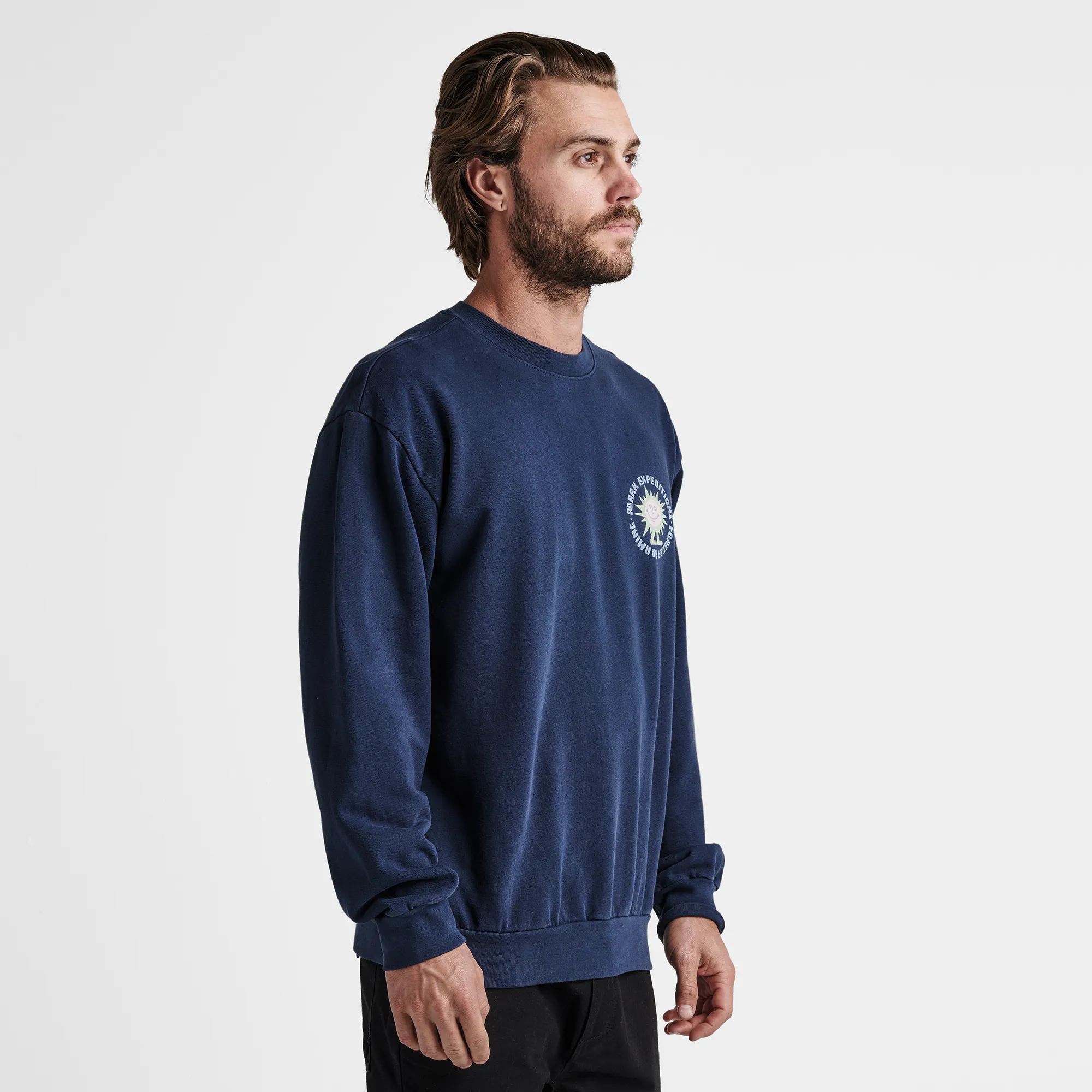 Roark Expeditions Crew Sweatshirt - Nannai Blue sold by Roark product image thumbnail 5