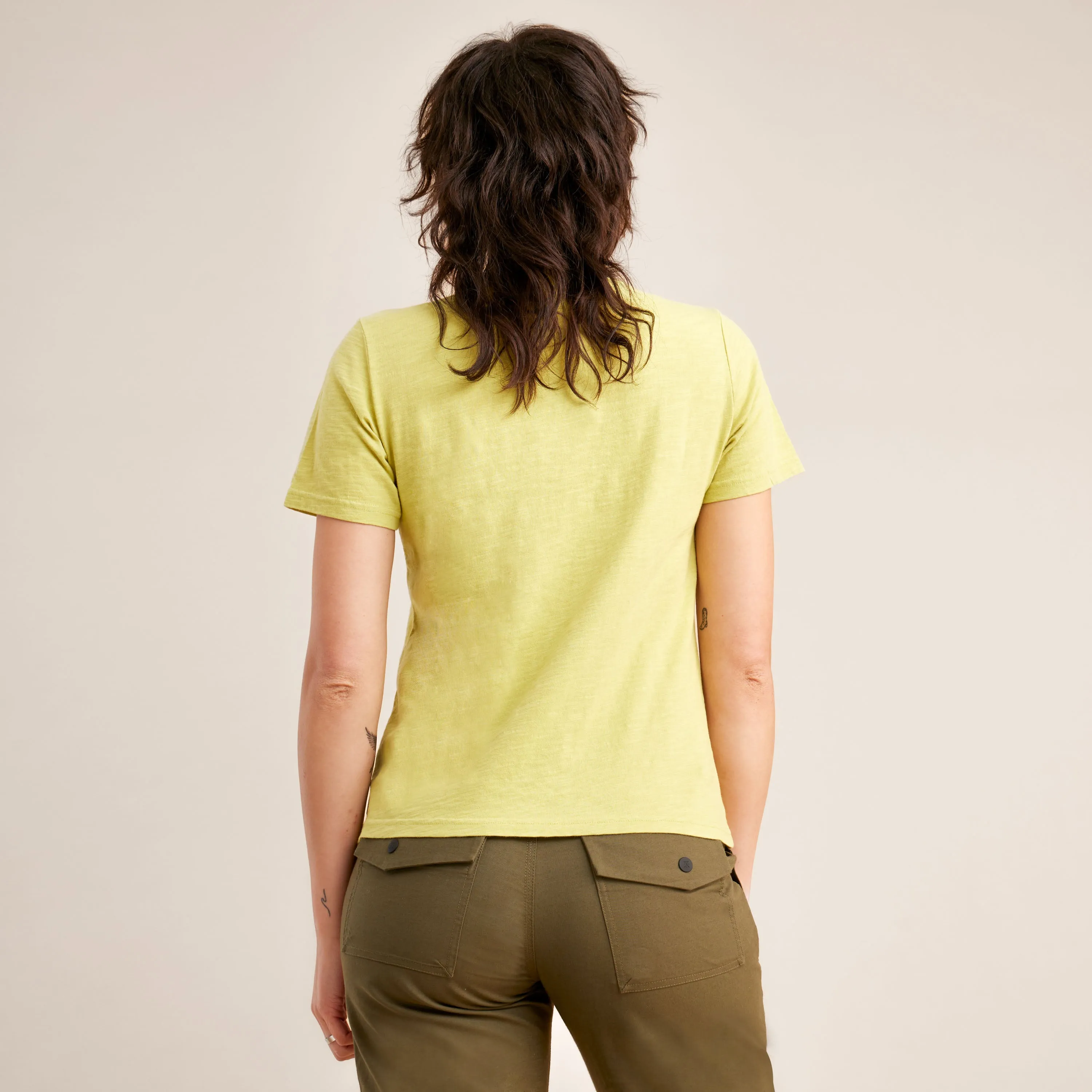 Well Worn Short Sleeve Tee - Lime sold by Roark product image thumbnail 2