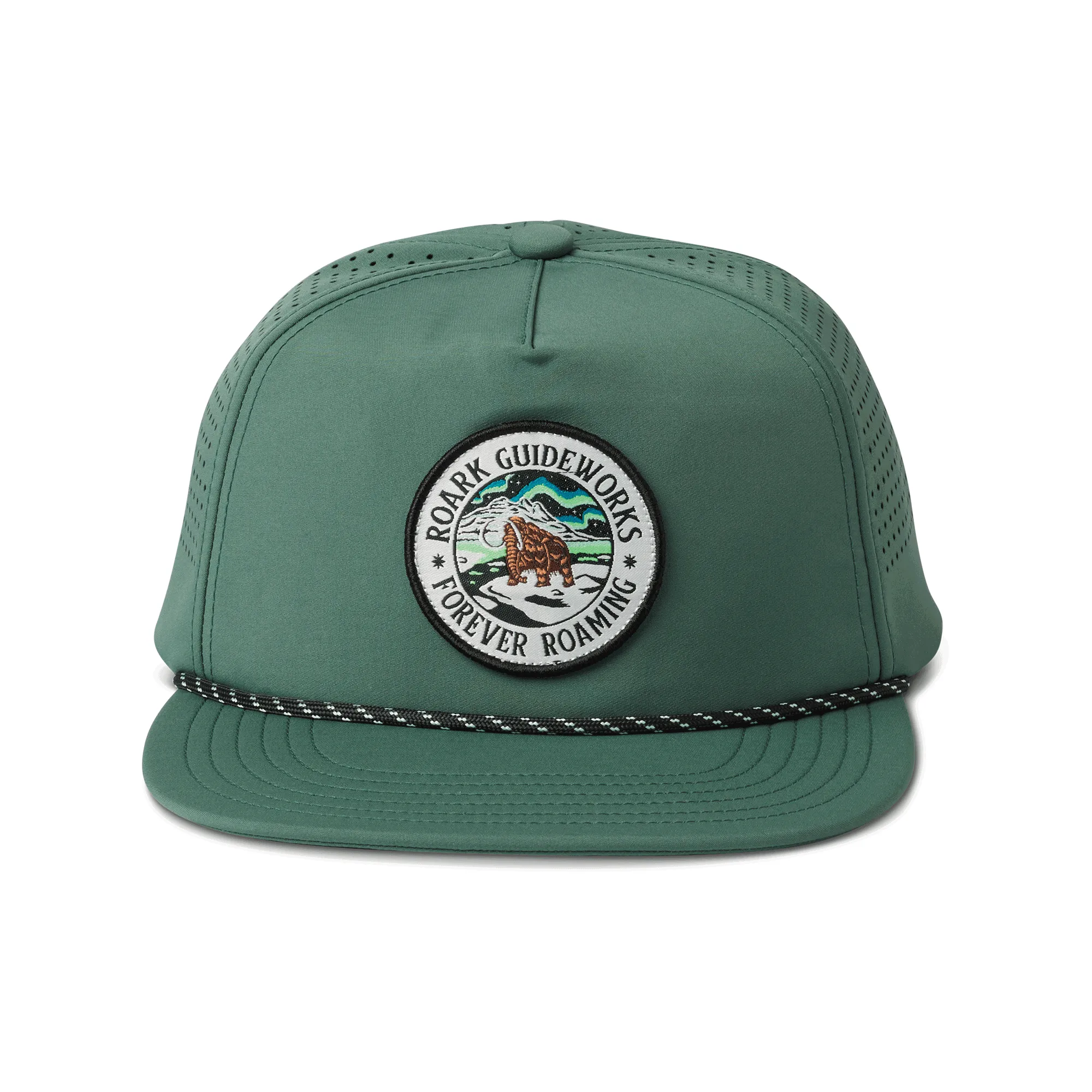 Hybro Strapback Hat - Green sold by Roark