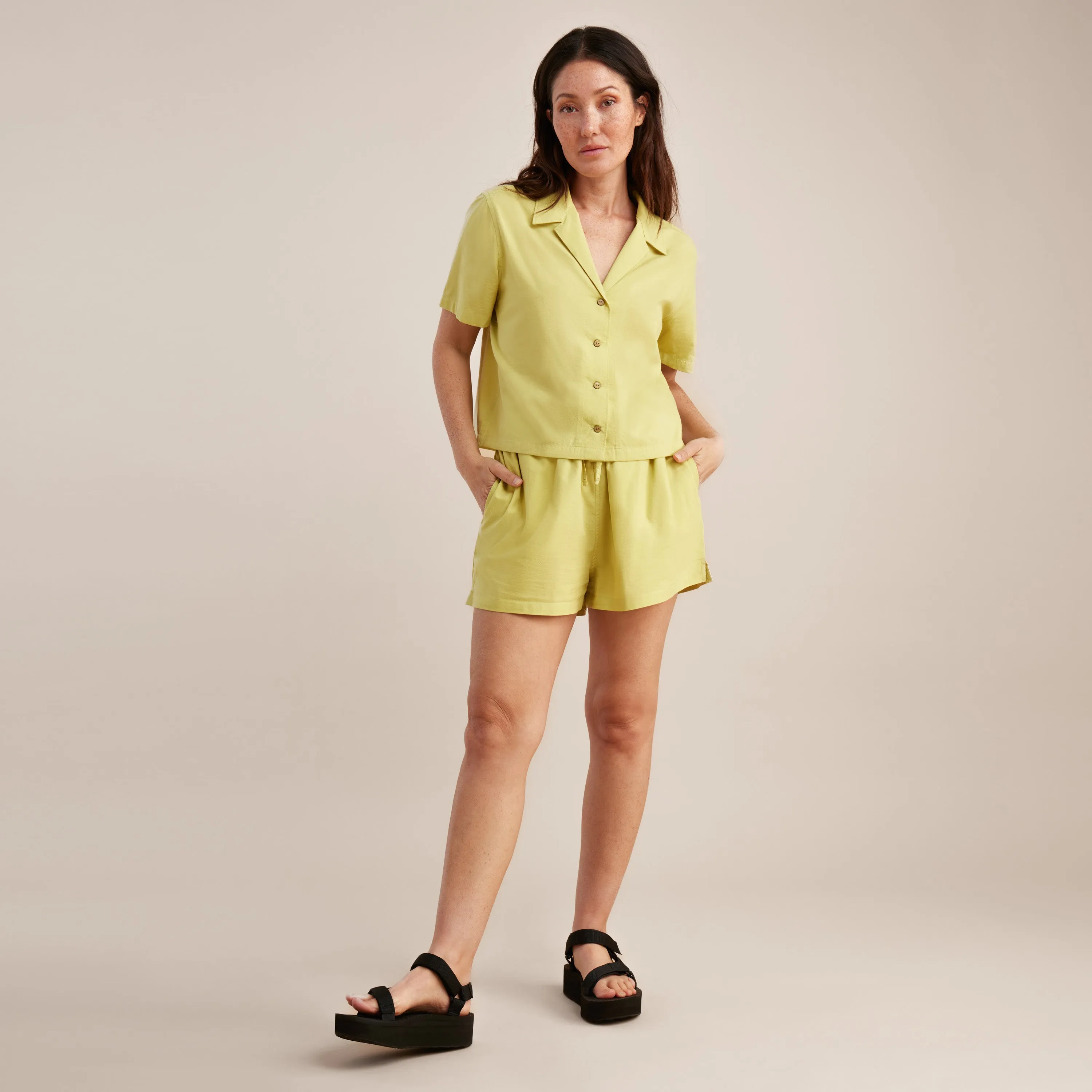 Idle Button Up Shirt - Lime sold by Roark product image thumbnail 3