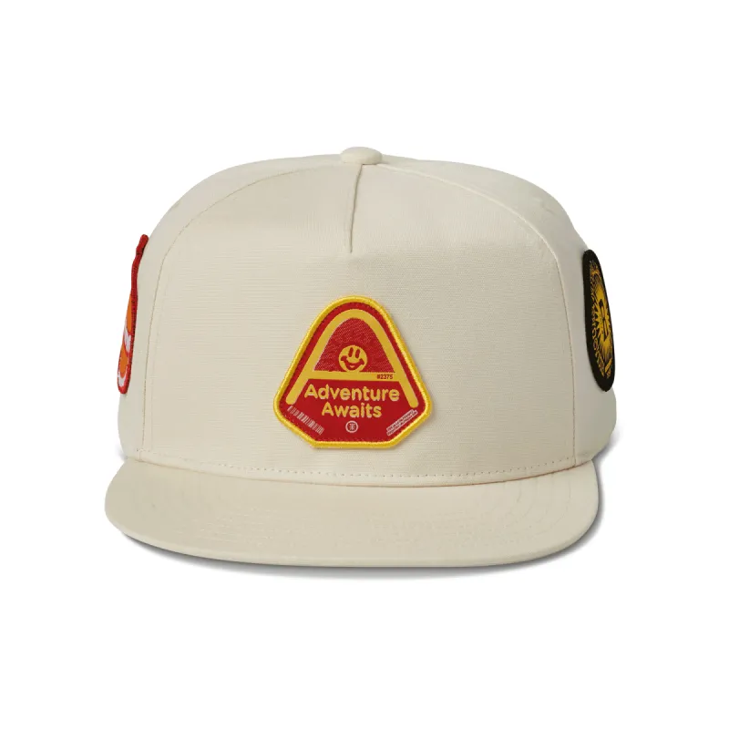 Station Trucker Snapback Hat - Almond Paste sold by Roark