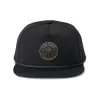 Hybro Strapback Hat - Black sold by Roark