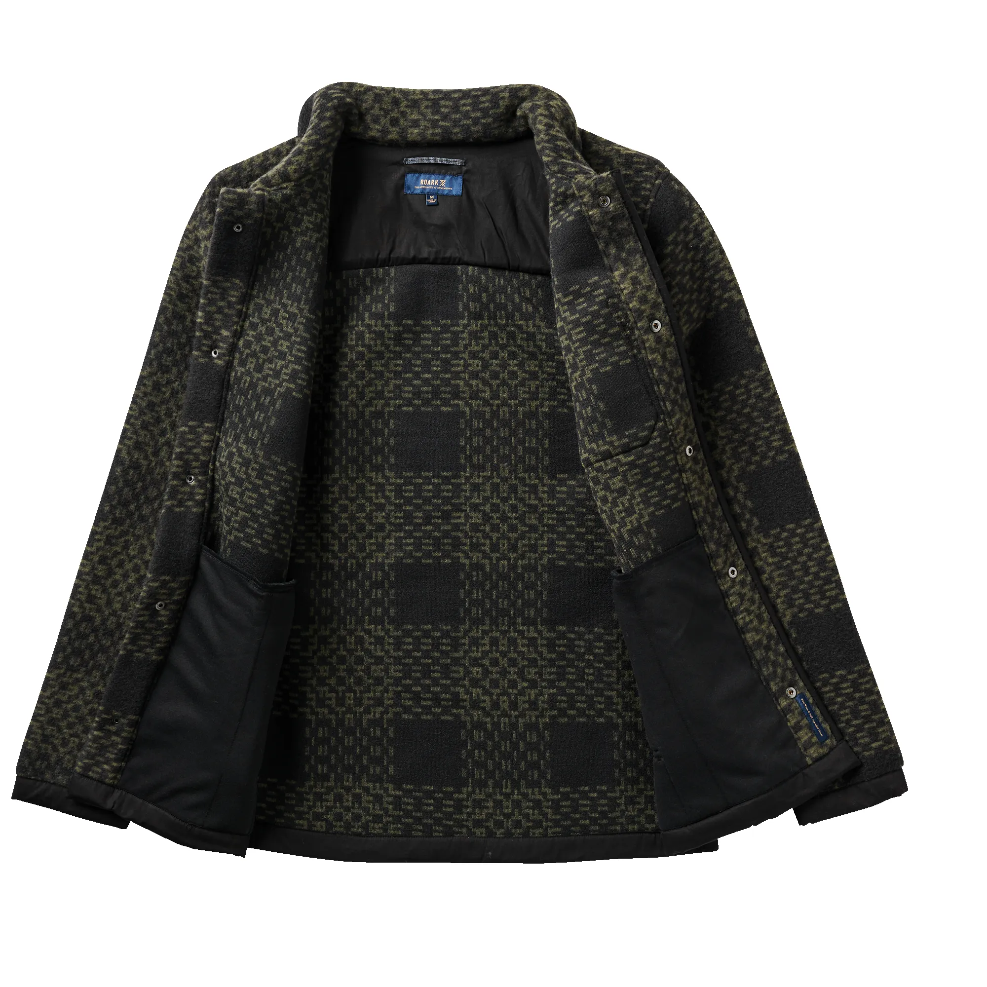 Ember Overshirt Jacket - Black sold by Roark product image thumbnail 3