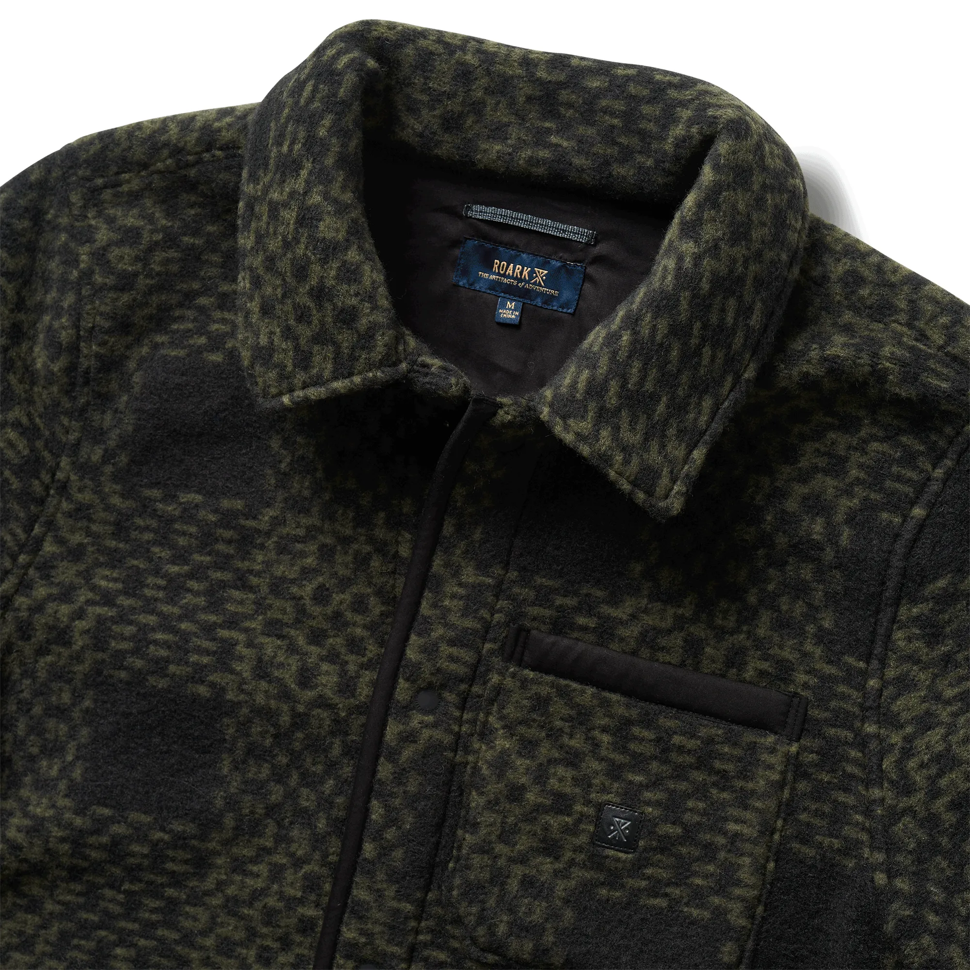 Ember Overshirt Jacket - Black sold by Roark product image thumbnail 4