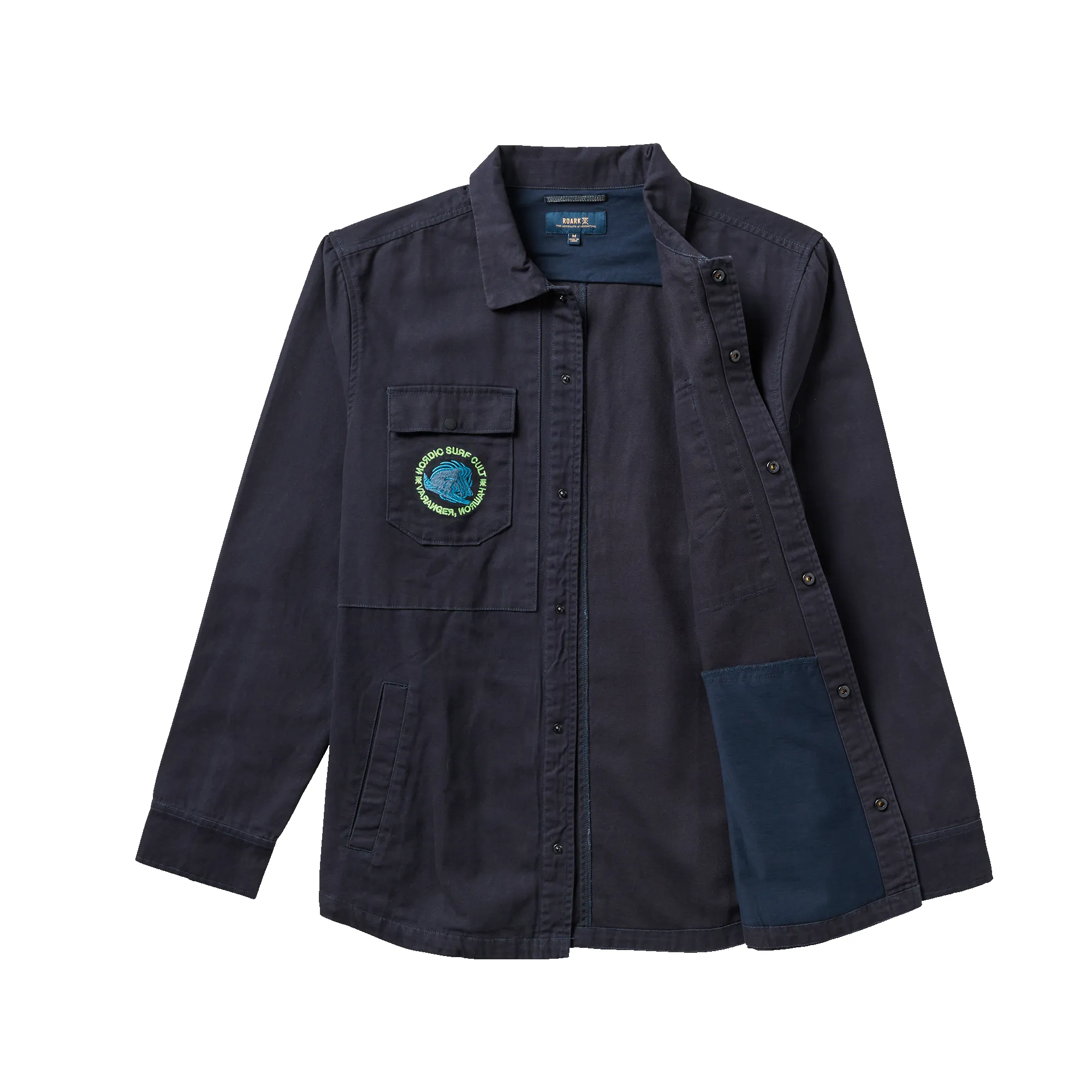 Hebrides Unlined Jacket - Dark Navy sold by Roark product image thumbnail 3