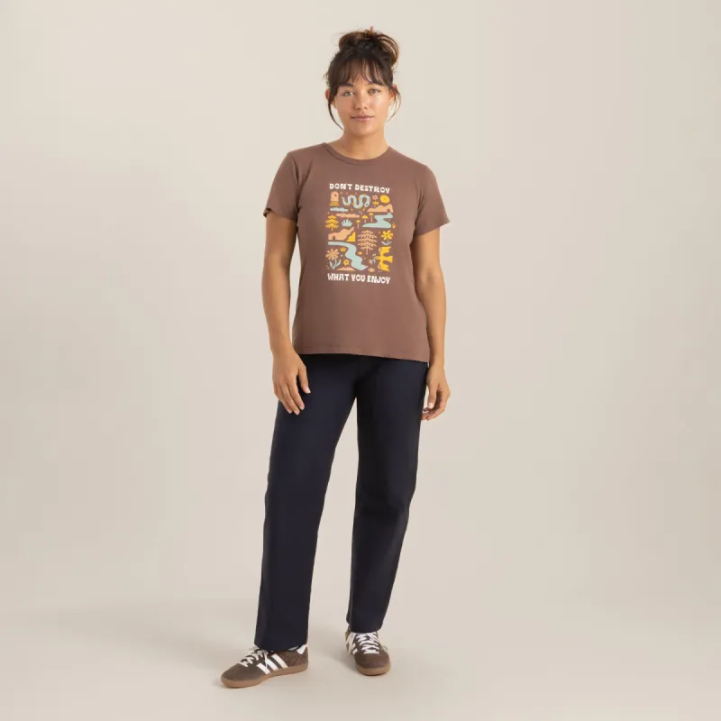 Enjoy Everyday Premium Tee - Saddle sold by Roark