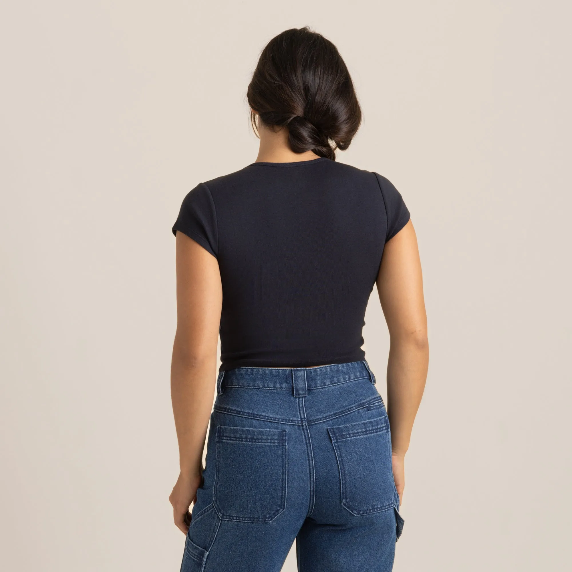 Roam Icon Premium Tee - Dark Navy sold by Roark product image thumbnail 2