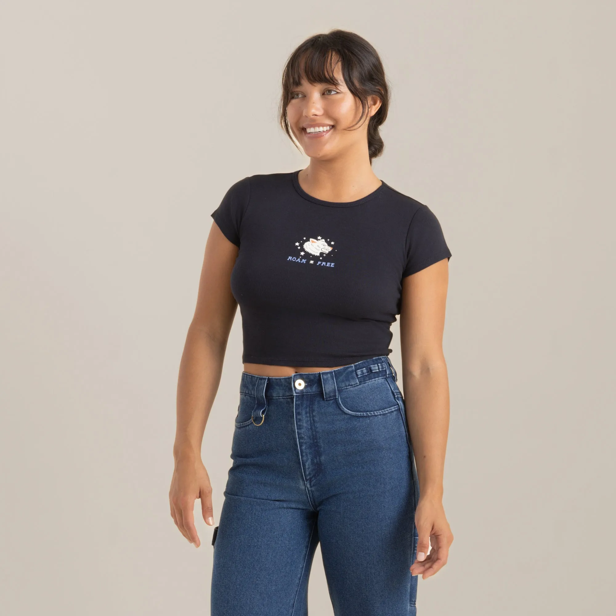 Roam Icon Premium Tee - Dark Navy sold by Roark product image thumbnail 4