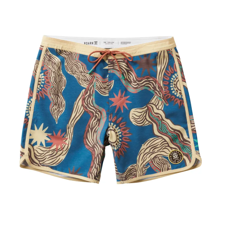 Chiller 17" Boardshorts - Grotta Magica Costa sold by Roark
