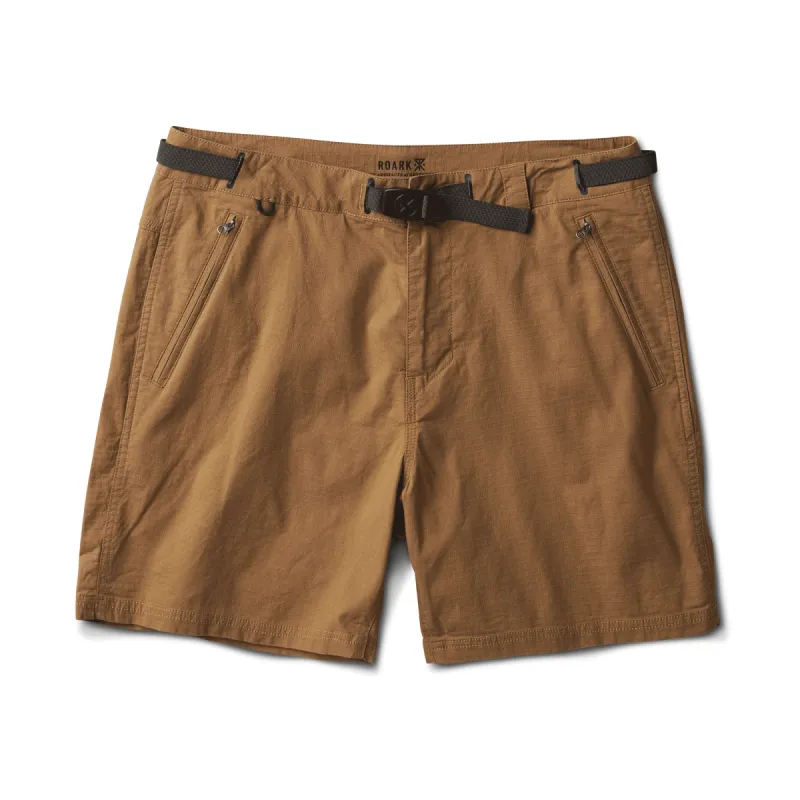 Campover Shorts - Dark Khaki made by Roark
