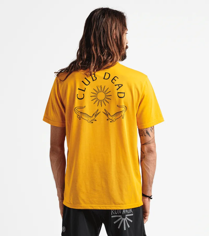 Mathis Short Sleeve Active Tee - Gold sold by Roark product image thumbnail 3