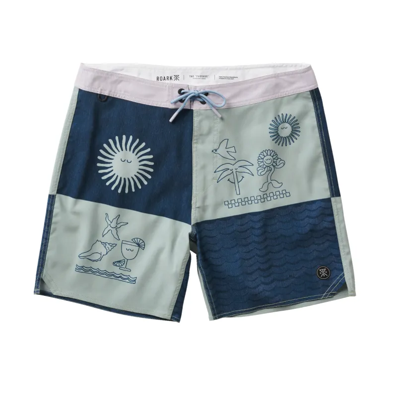 Passage 17" Boardshorts - Costa Chapporal sold by Roark