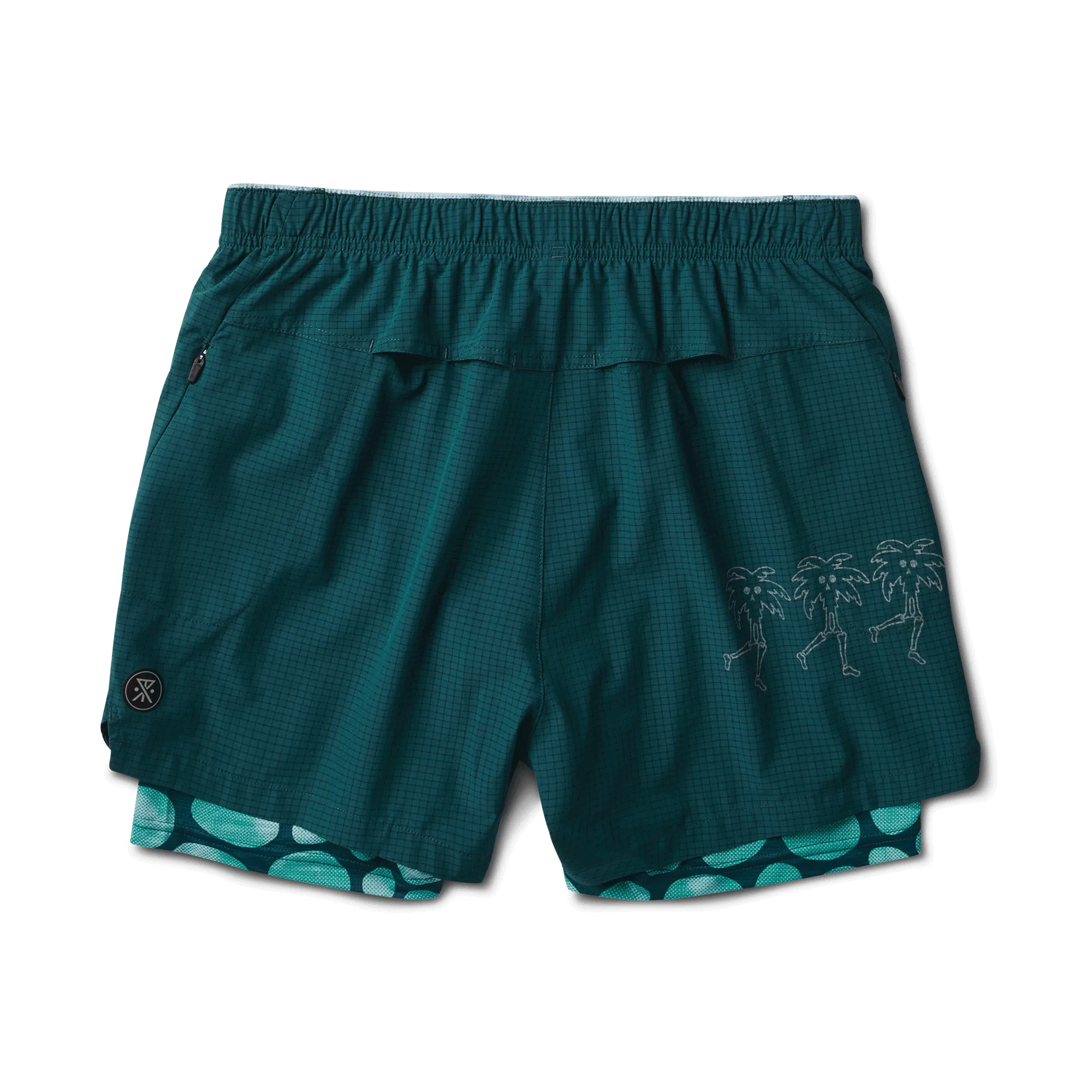 Bommer 3.5" Shorts - Ciele X Roark Evergreen sold by Roark product image thumbnail 2