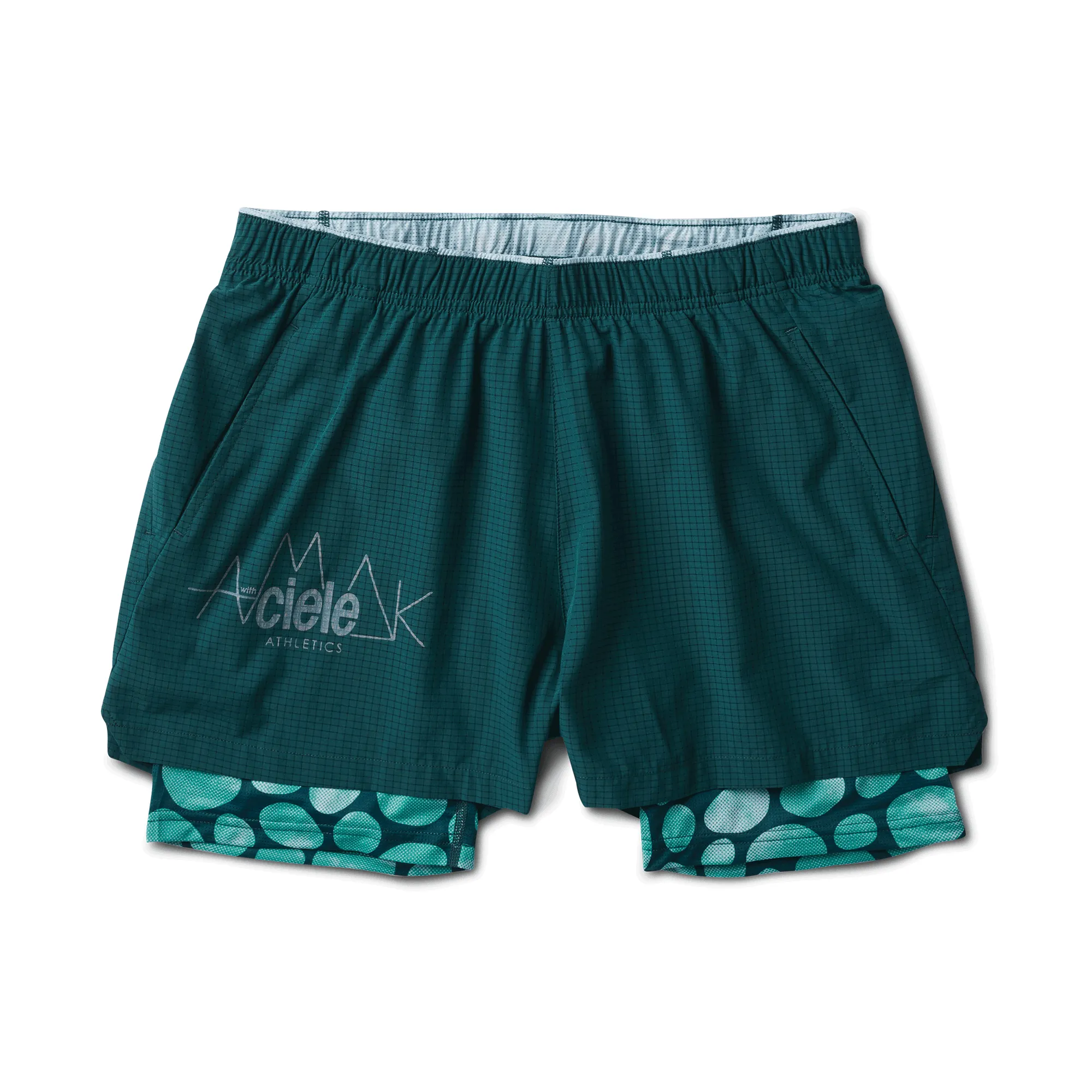 Bommer 3.5" Shorts - Ciele X Roark Evergreen sold by Roark
