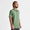 Bless Up Breathable Stretch Shirt - Jungle Green sold by Roark