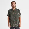 Bless Up Breathable Stretch Shirt - Dark Military Print sold by Roark