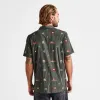 Bless Up Breathable Stretch Shirt - Dark Military Print sold by Roark