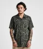 Bless Up Breathable Stretch Shirt - Dark Military sold by Roark
