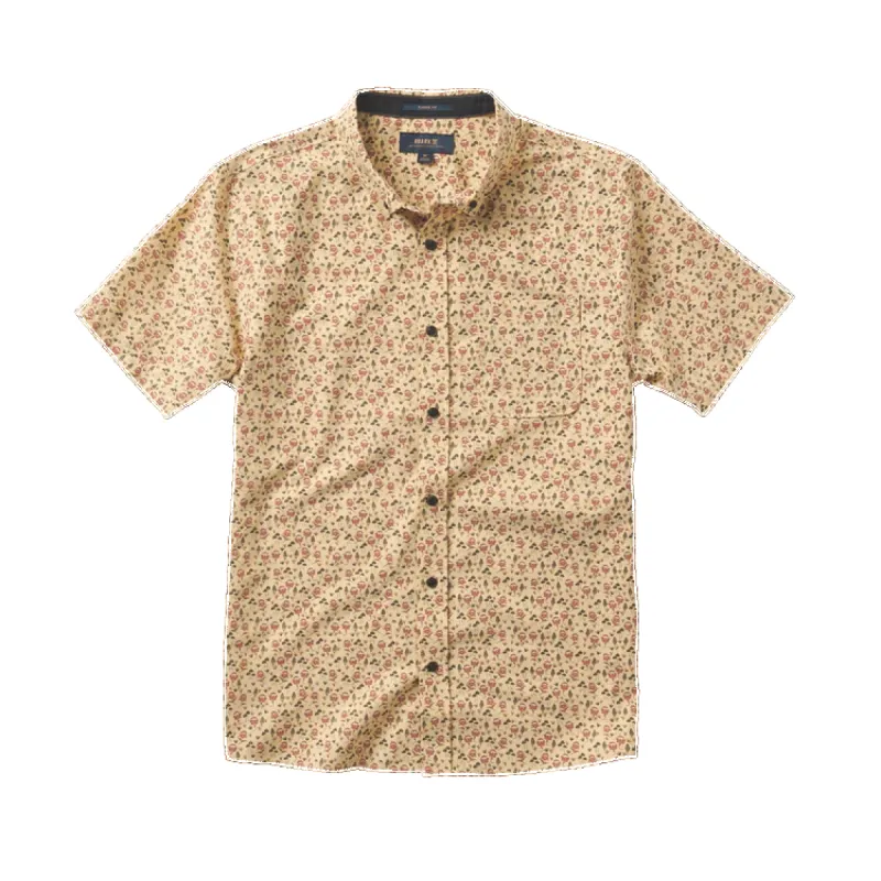 Scholar Oxford Short Sleeve Button Up Shirt - Boletes Sunbeam sold by Roark