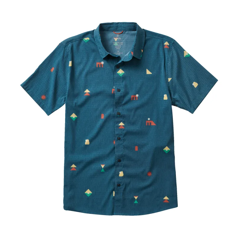 Bless Up Breathable Stretch Shirt - Costa sold by Roark