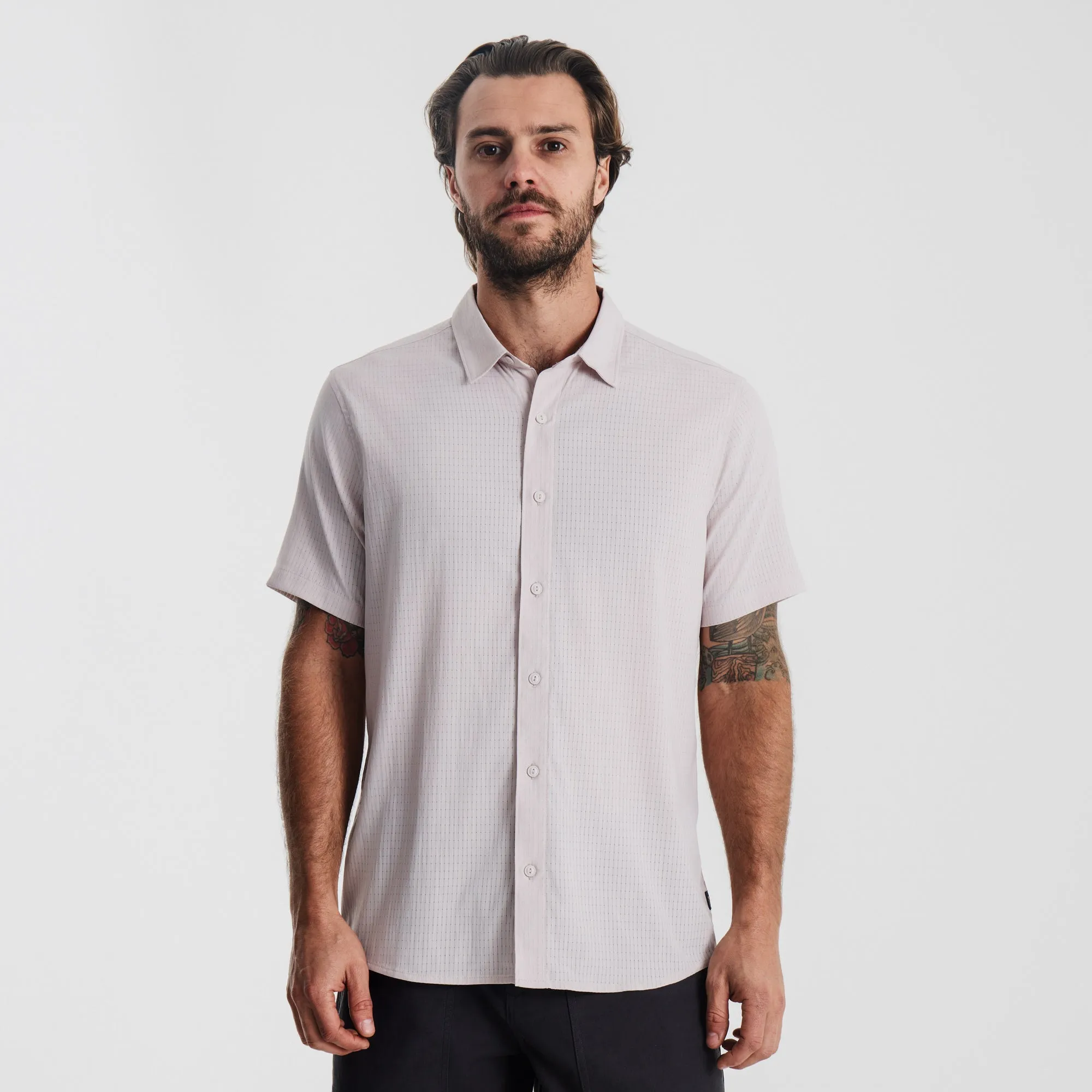 Bless Up Breathable Stretch Shirt - Dusty Lilac sold by Roark product image thumbnail 2