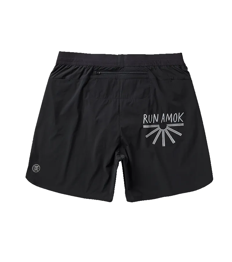 Alta 7" Shorts - Black sold by Roark product image thumbnail 2