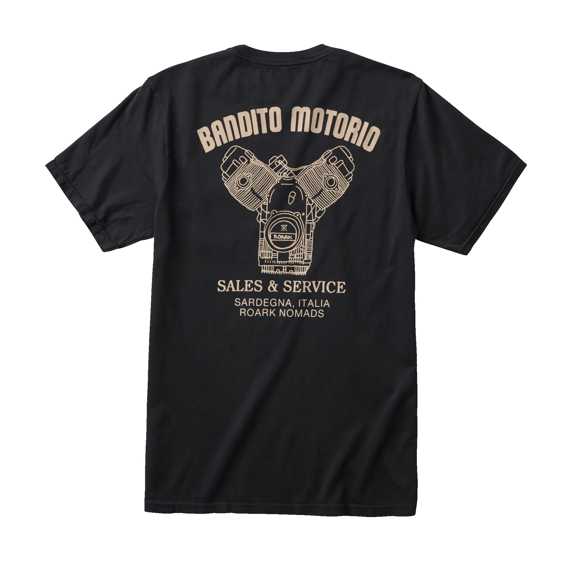 Bandito Motorio Premium Tee - Black sold by Roark