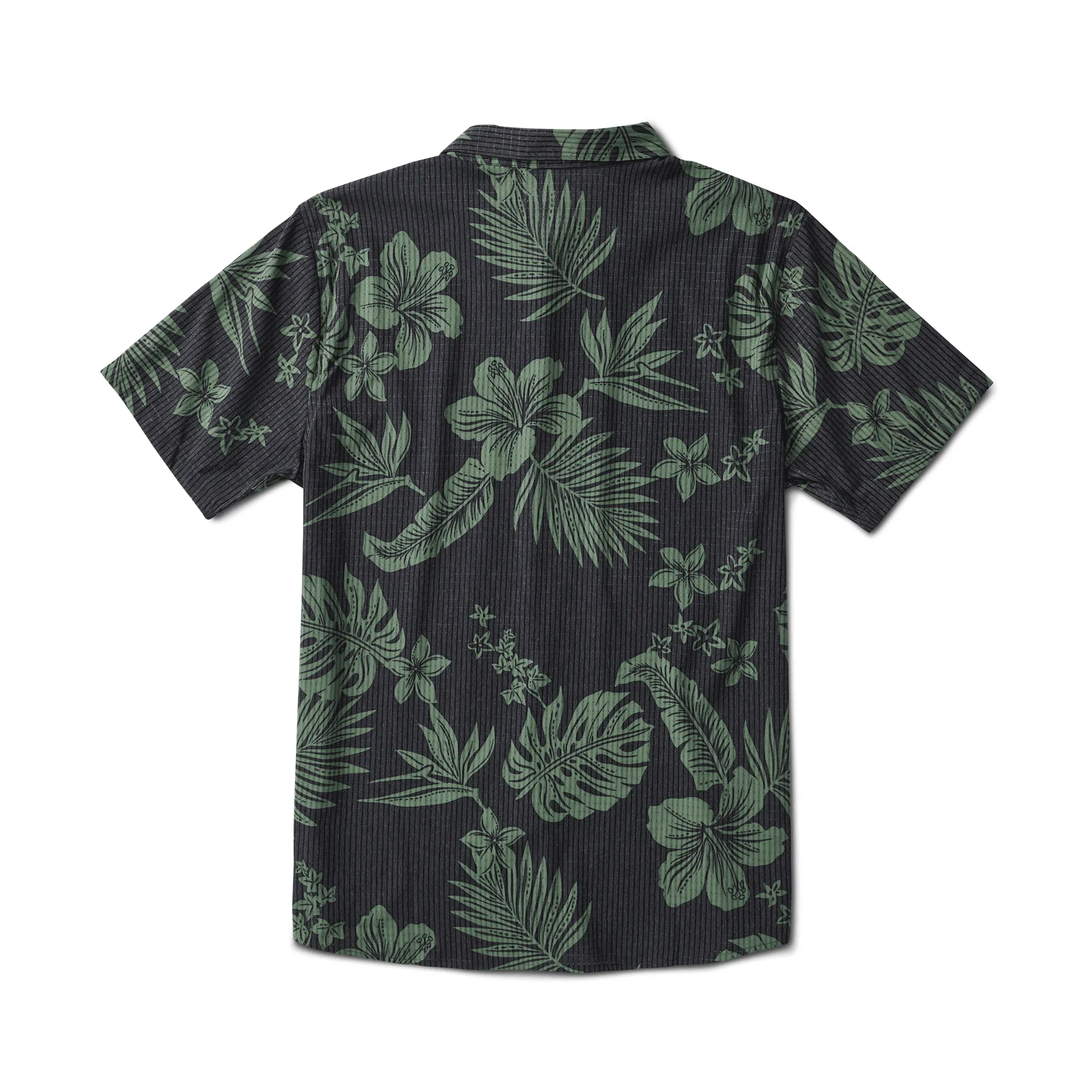 Bless Up Breathable Stretch Shirt - Black Green Print sold by Roark product image thumbnail 5