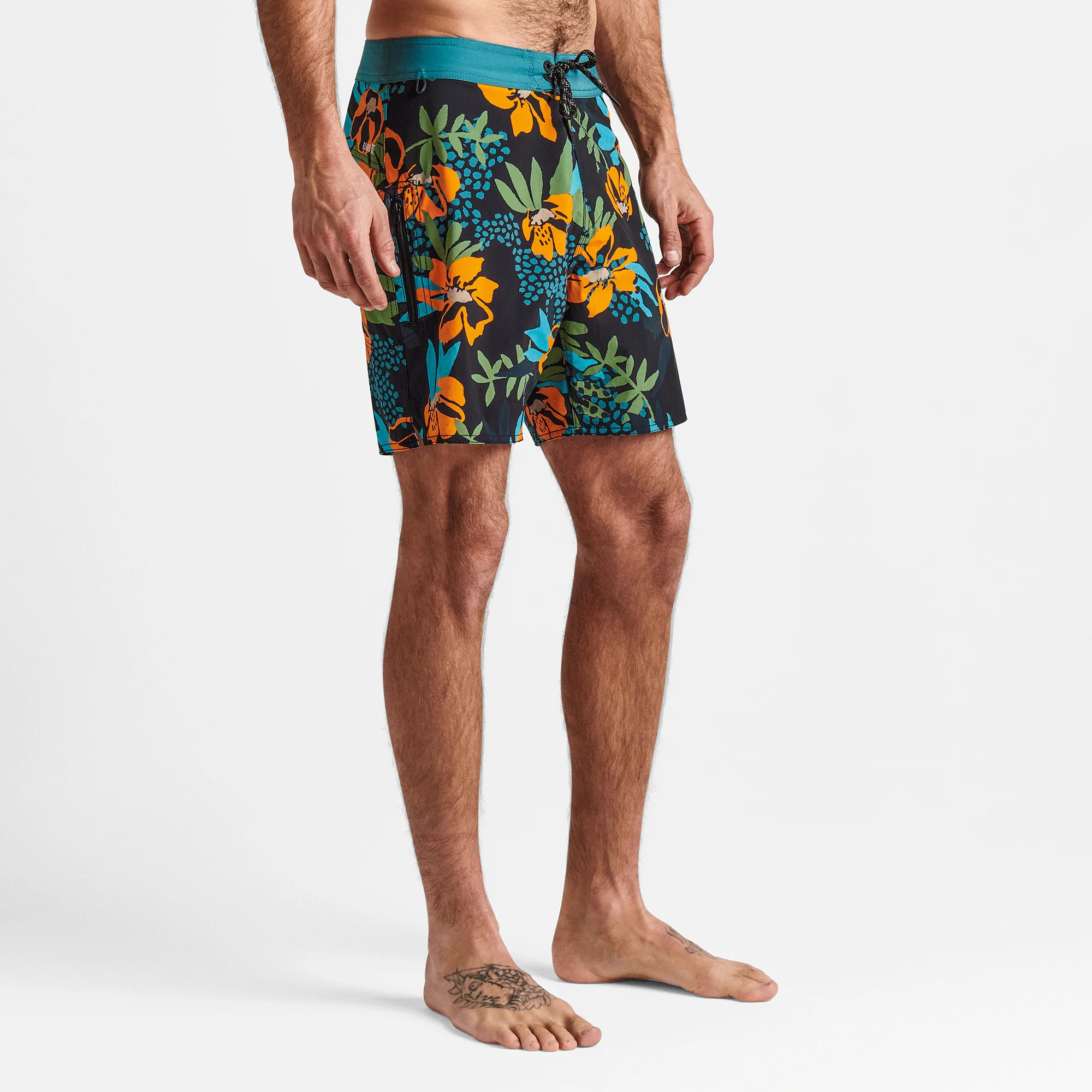 Boatman 2.0 17" Boardshorts - Black sold by Roark product image thumbnail 4