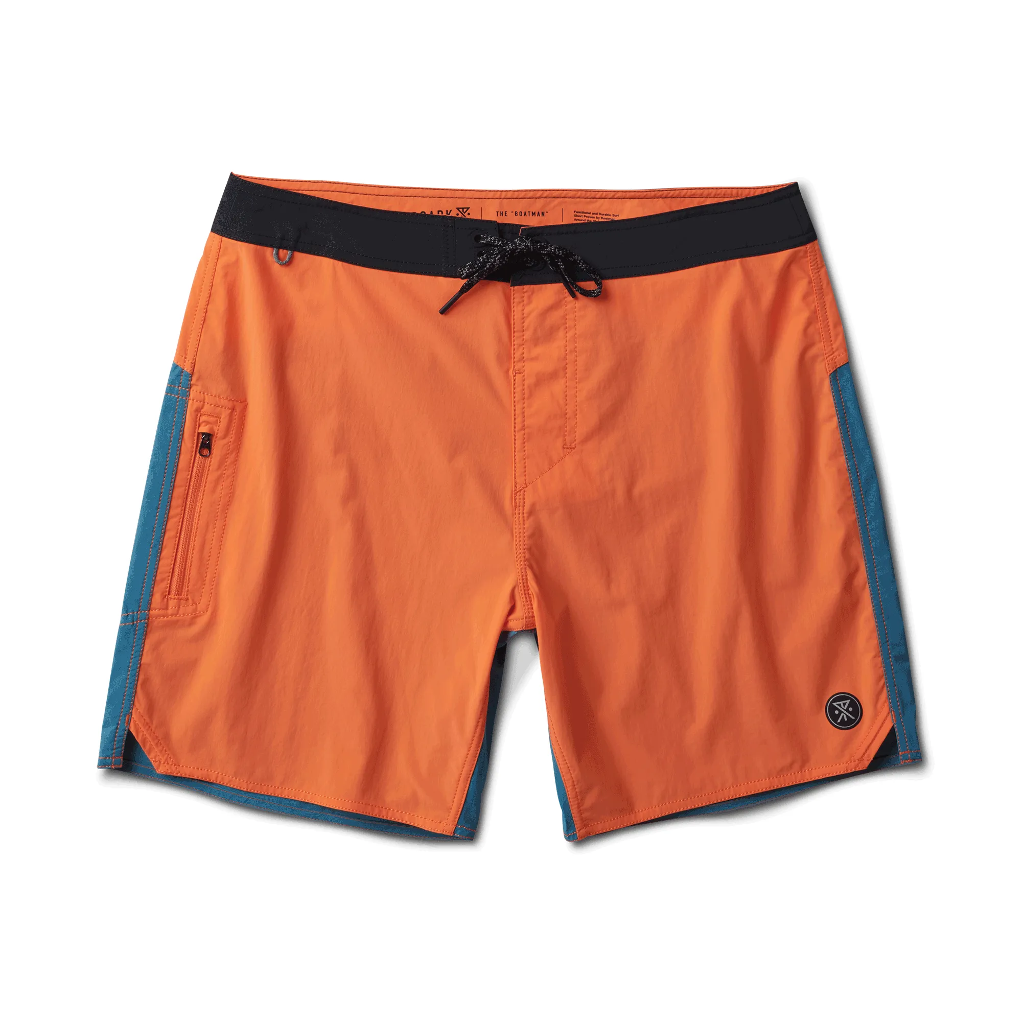 Boatman 2.0 17" Boardshorts - Dark Orange sold by Roark
