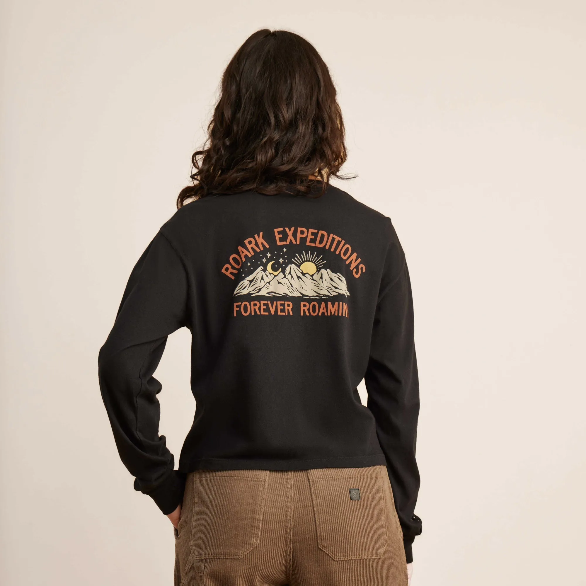 Camp Roam Long Sleeve Tee - Black sold by Roark product image thumbnail 2
