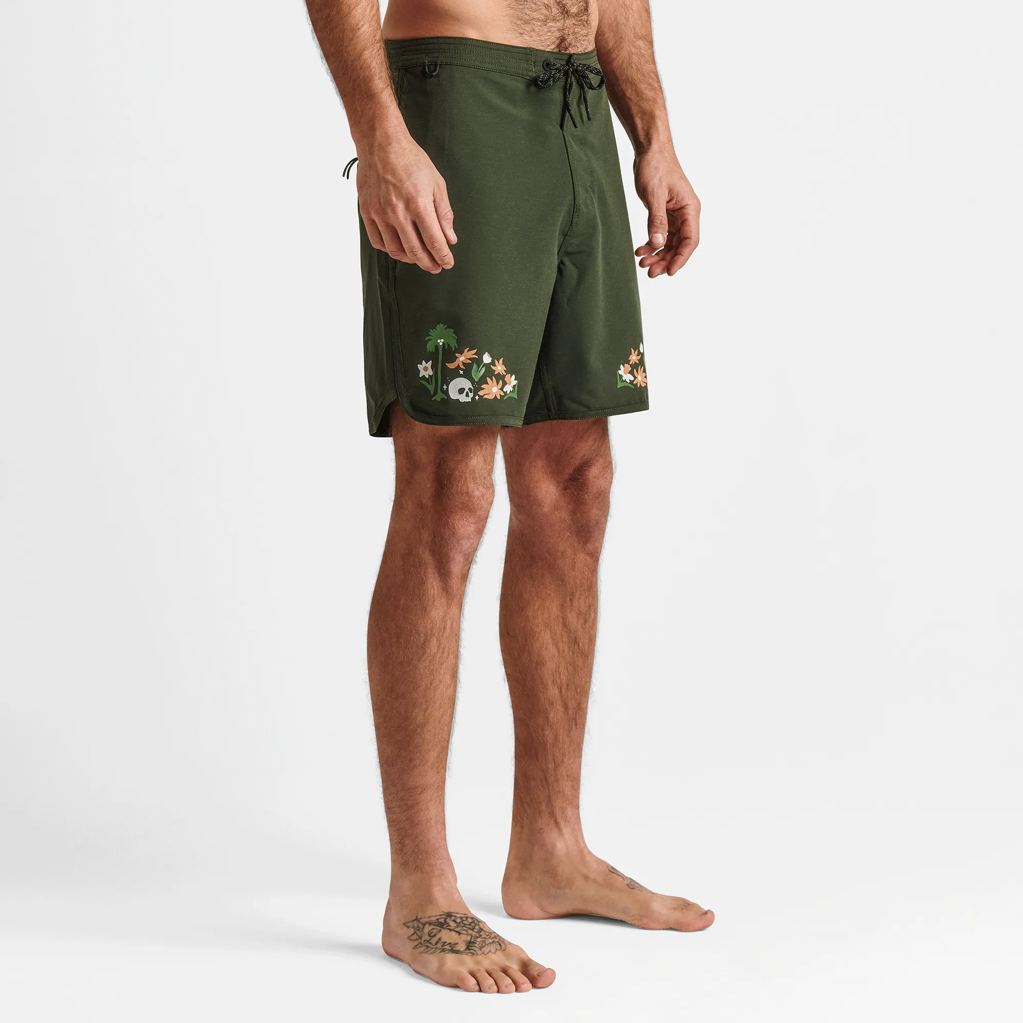 Chiller 17" Boardshorts - Dark Military sold by Roark product image thumbnail 5