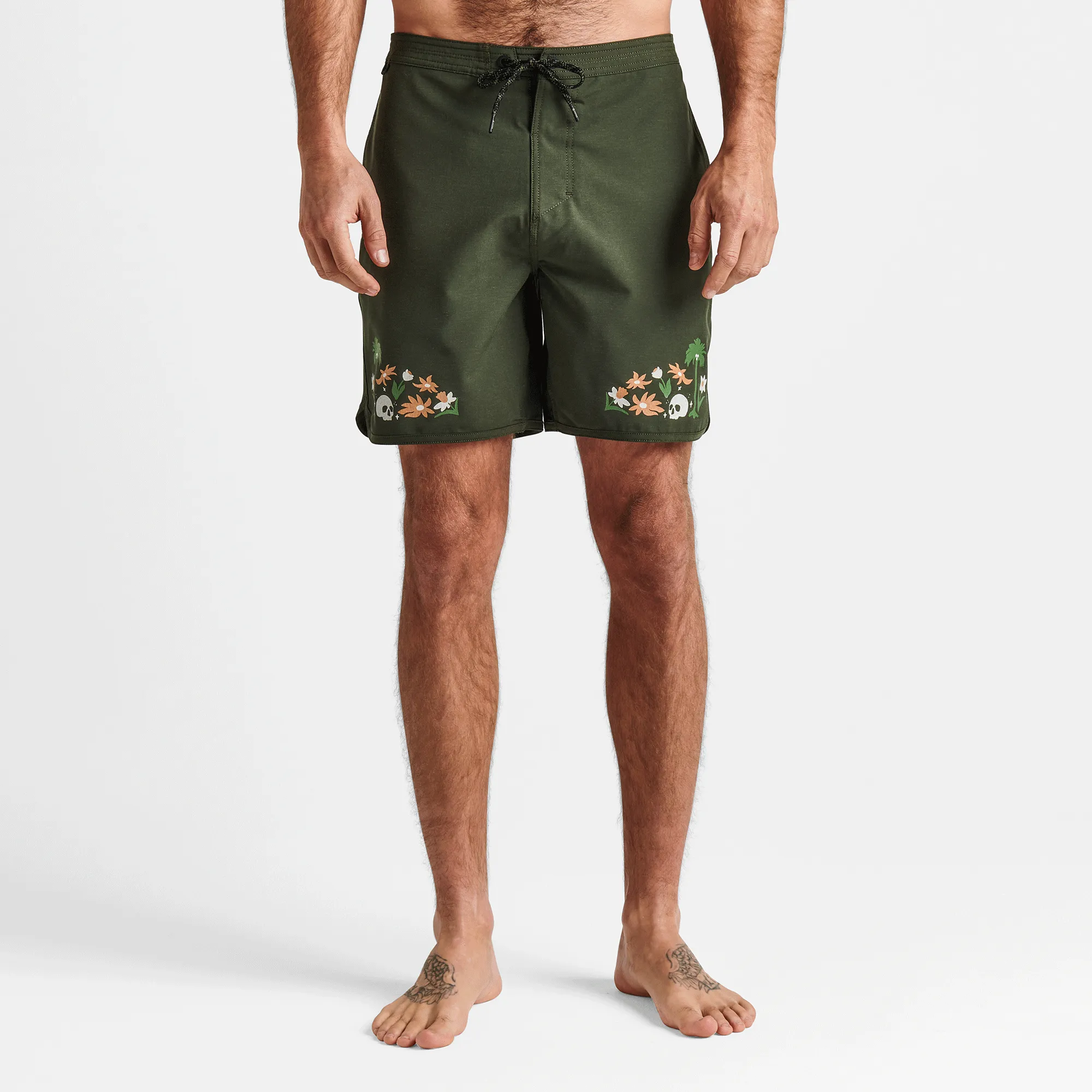 Chiller 17" Boardshorts - Dark Military sold by Roark product image thumbnail 2