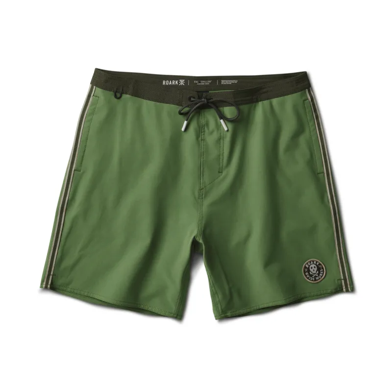 Chiller 17" Boardshorts - Jungle Green sold by Roark