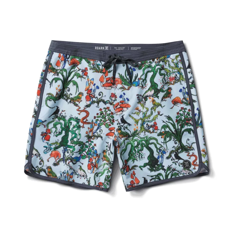 Chiller 17" Boardshorts - Light Blue sold by Roark