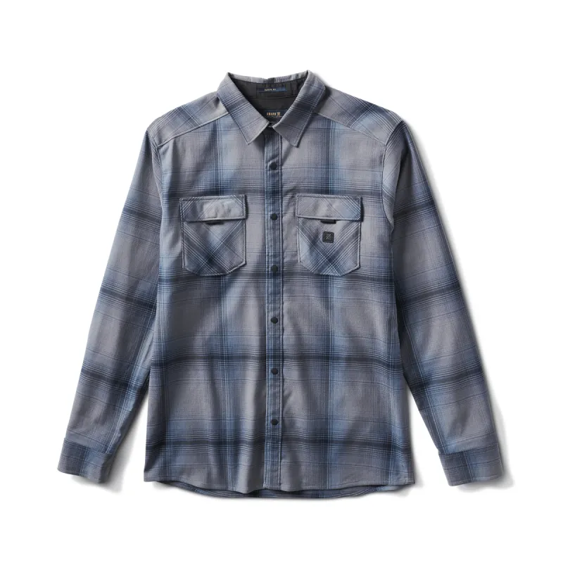 Diablo-Alpinist Flannel - Blue sold by Roark