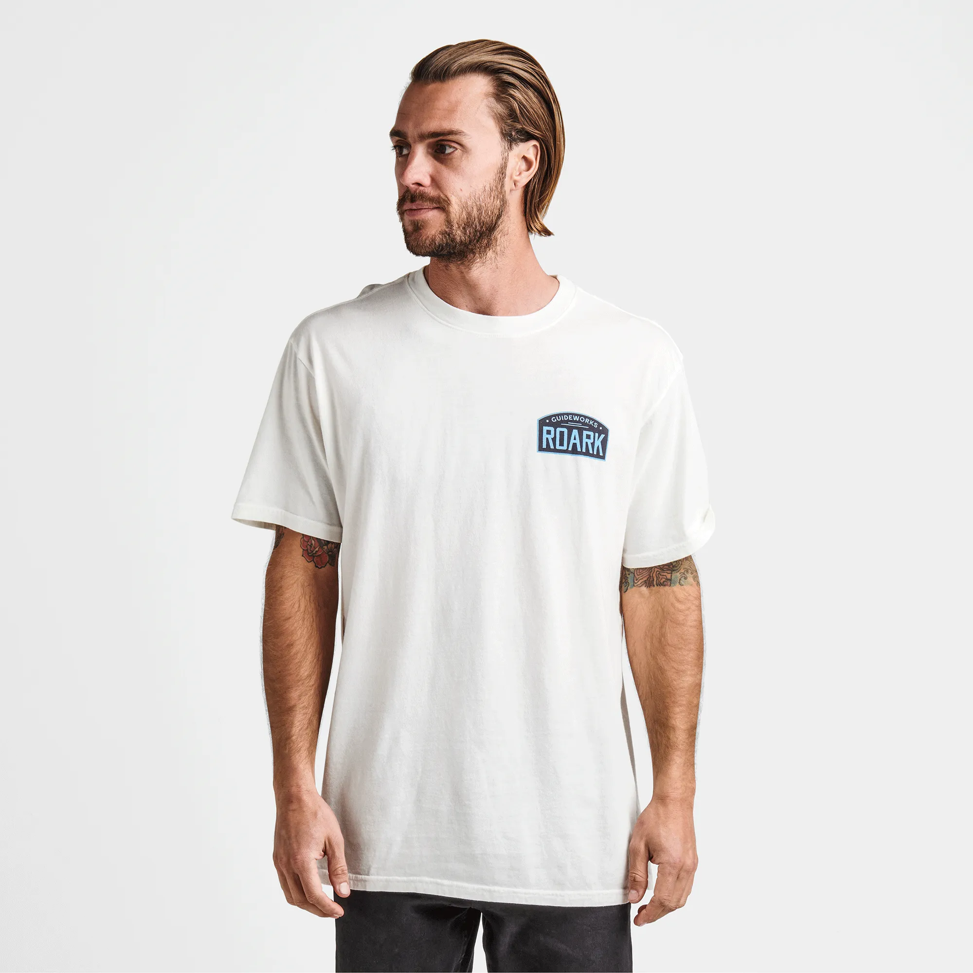 Guideworks Marquee Premium Tee - Off White sold by Roark product image thumbnail 2