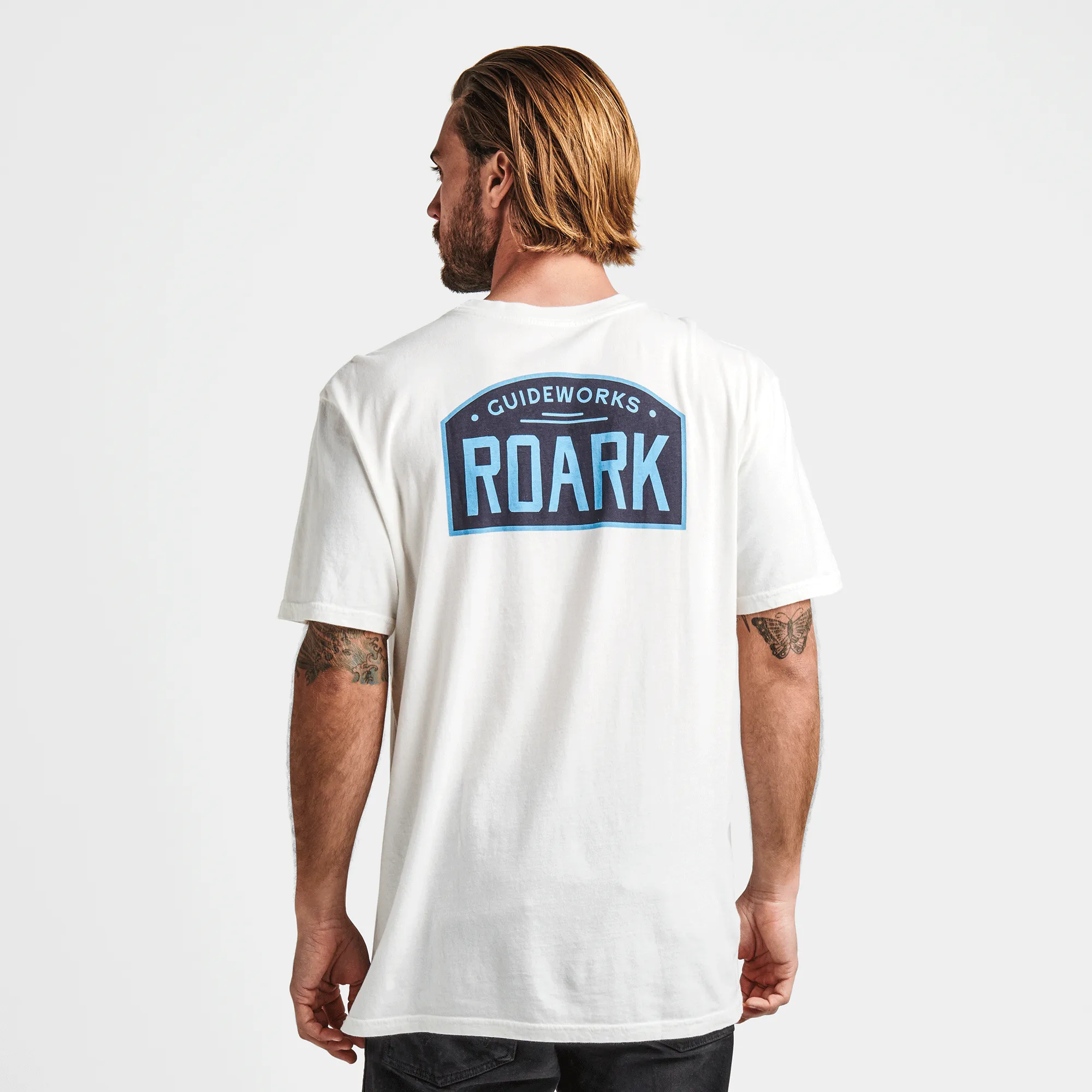 Guideworks Marquee Premium Tee - Off White sold by Roark product image thumbnail 3
