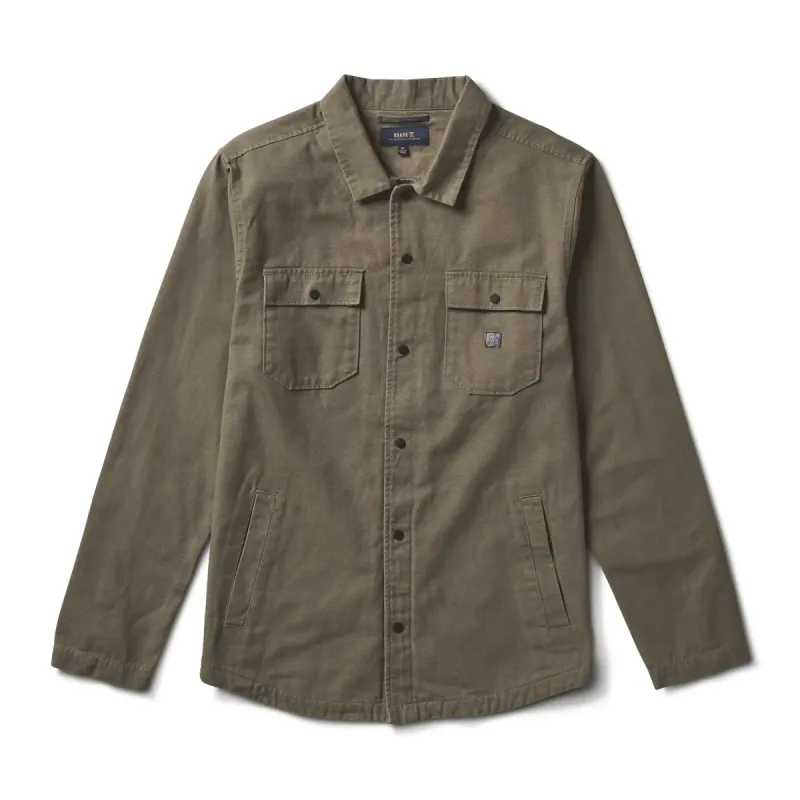 Hebrides Unlined Jacket - Light Army made by Roark