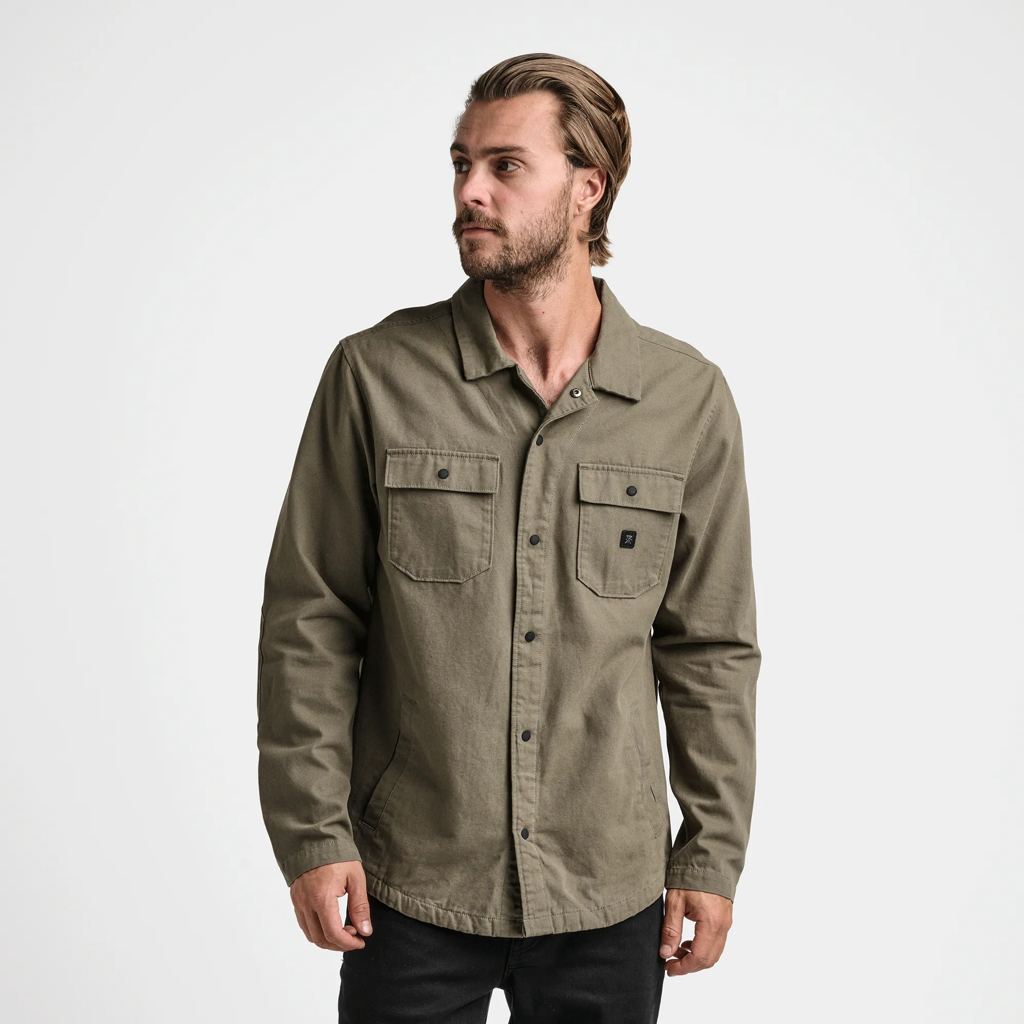 Hebrides Unlined Jacket - Light Army sold by Roark product image thumbnail 2