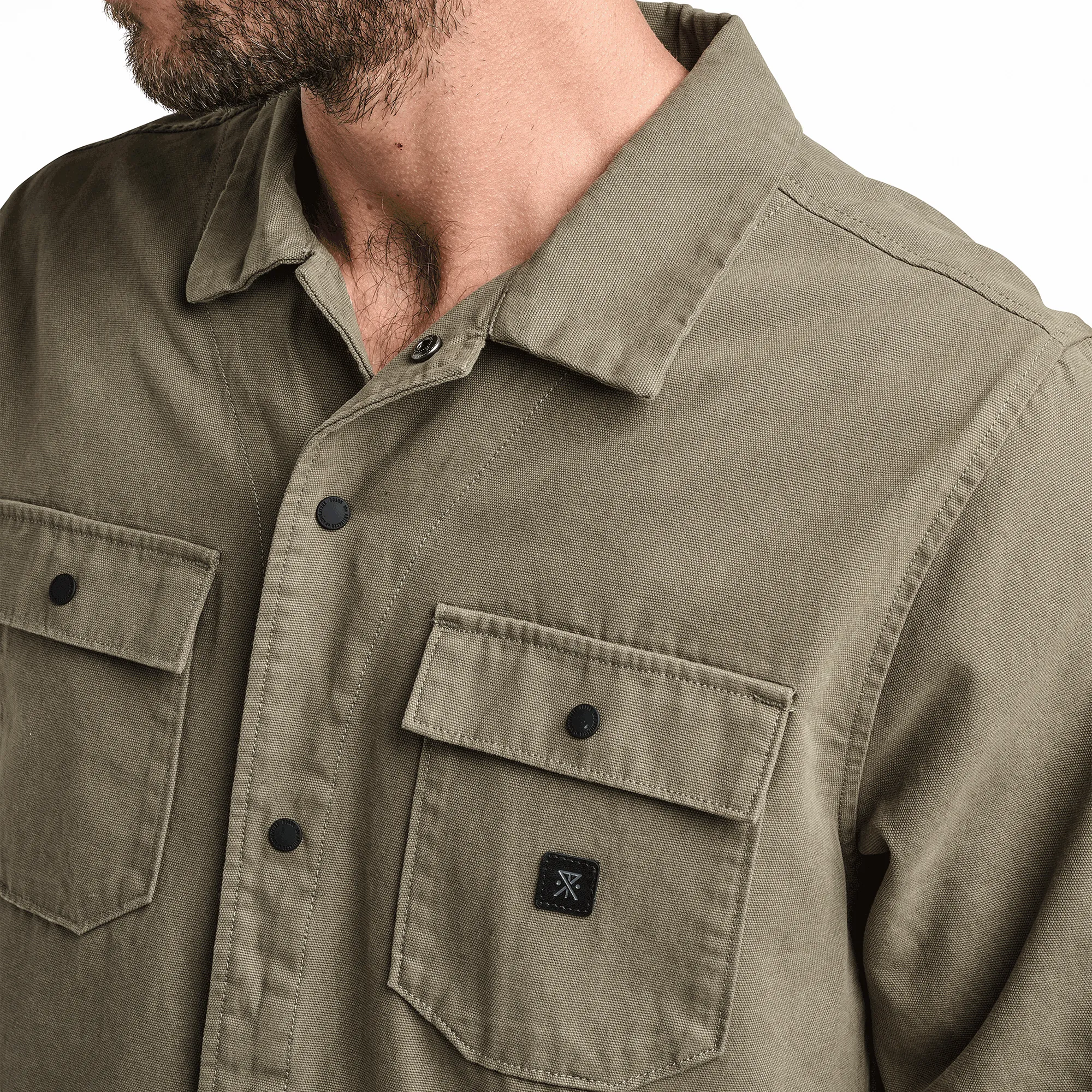 Hebrides Unlined Jacket - Light Army sold by Roark product image thumbnail 5