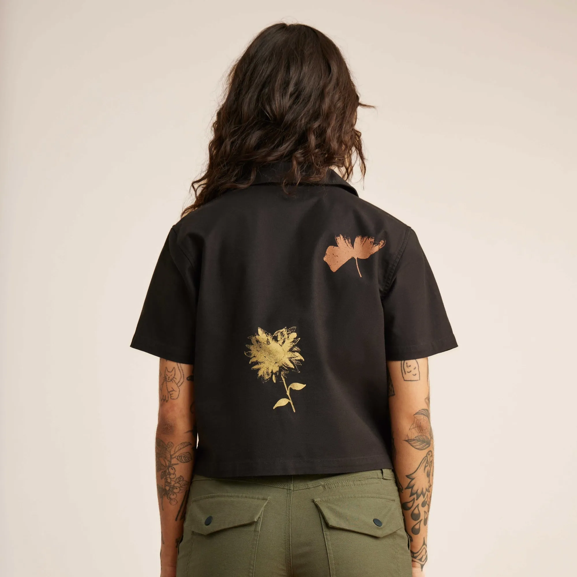 Idle Button Up Shirt - Black sold by Roark product image thumbnail 2