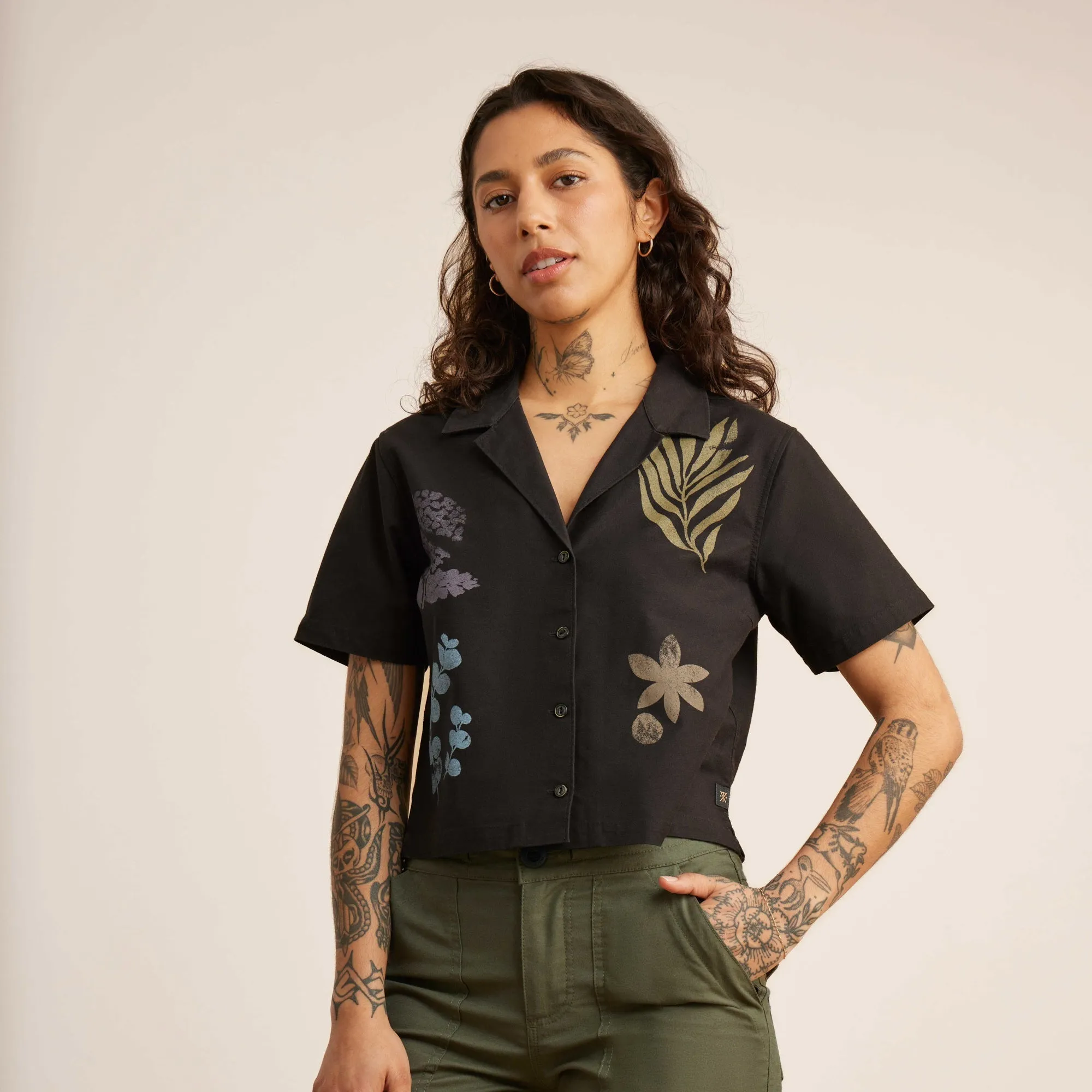 Idle Button Up Shirt - Black sold by Roark product image thumbnail 4