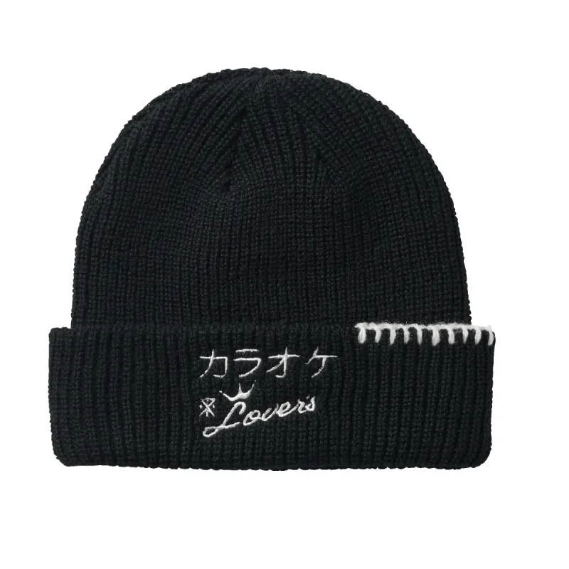 Karaoke Lover Beanie - Karaoke Black sold by Roark