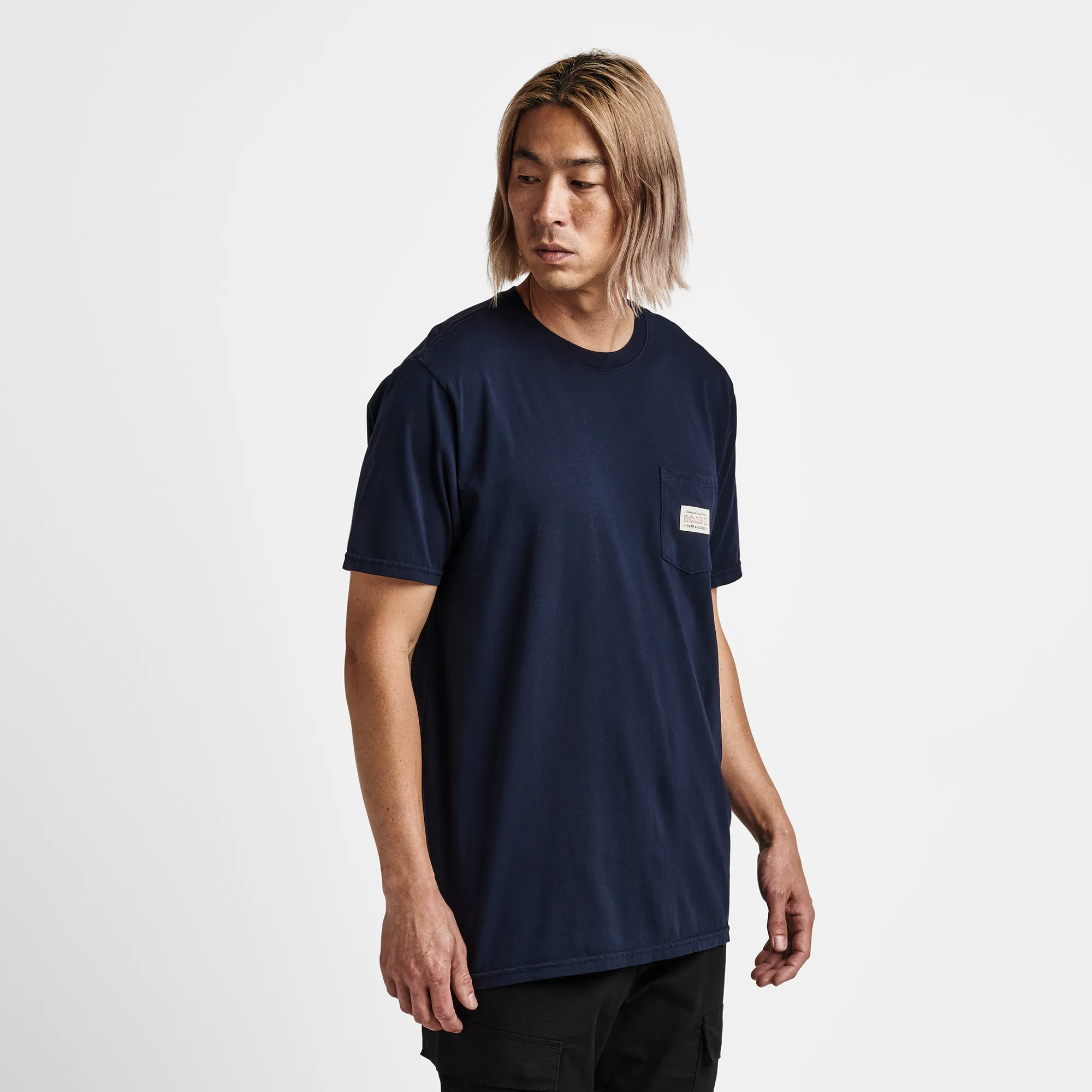 Label Pocket Premium Tee - Dark Navy sold by Roark product image thumbnail 3