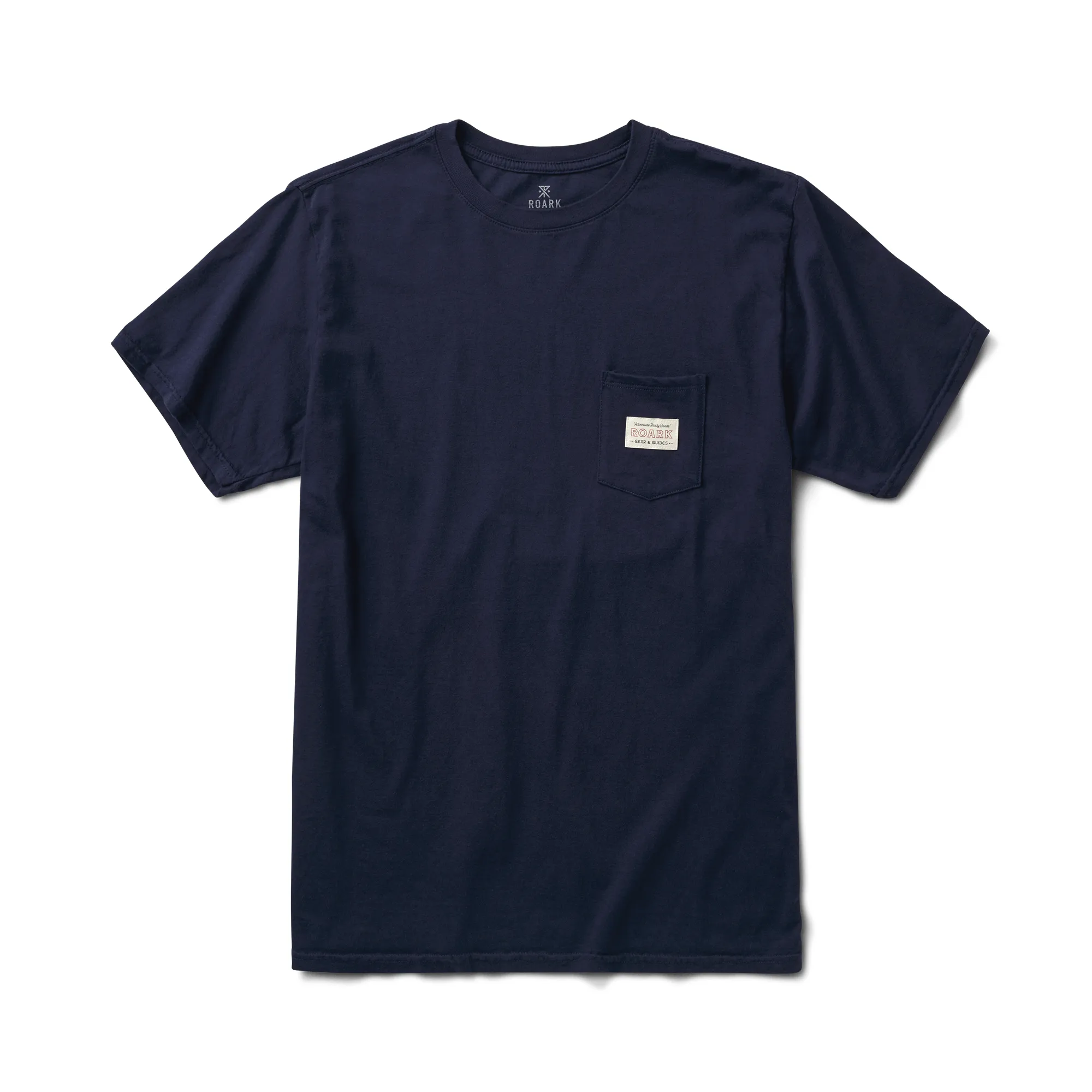 Label Pocket Premium Tee - Dark Navy sold by Roark