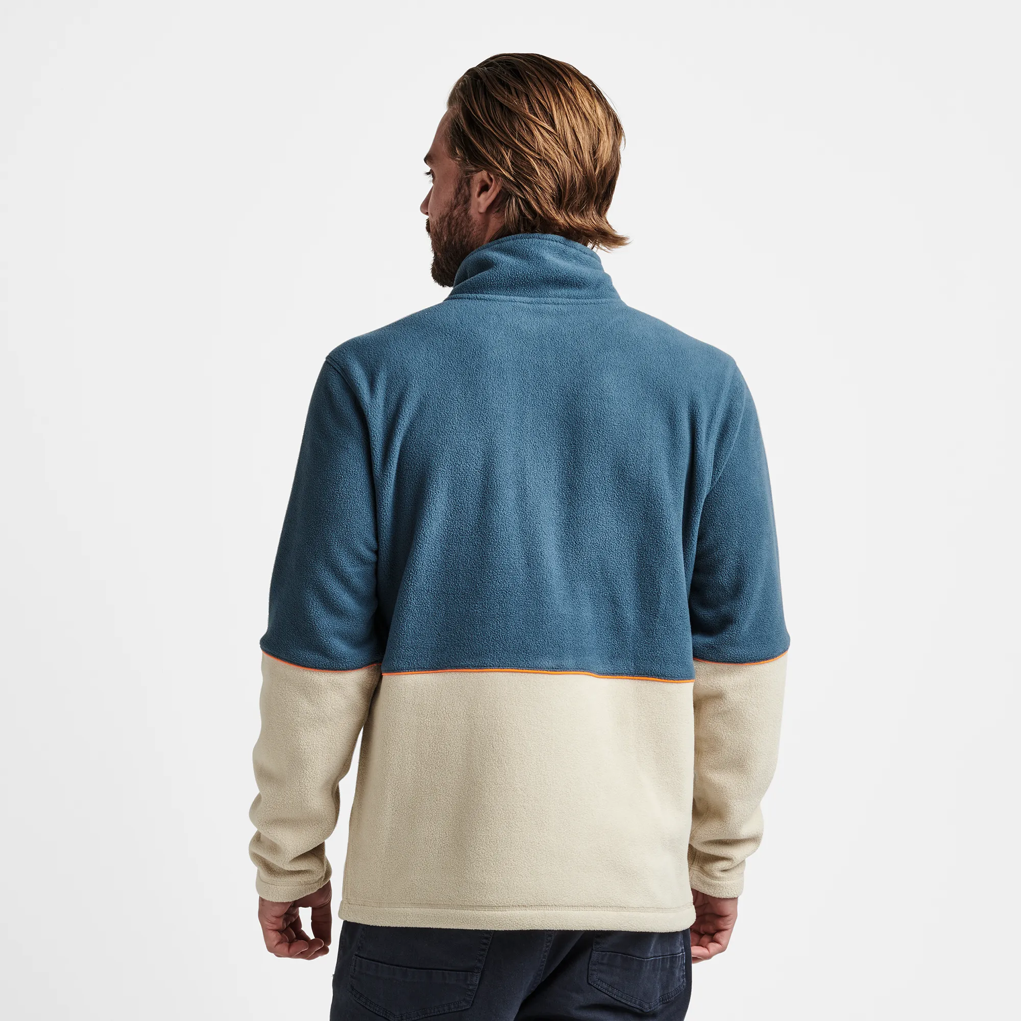 Landfall Fleece Hoodie - Deep Blue sold by Roark product image thumbnail 4