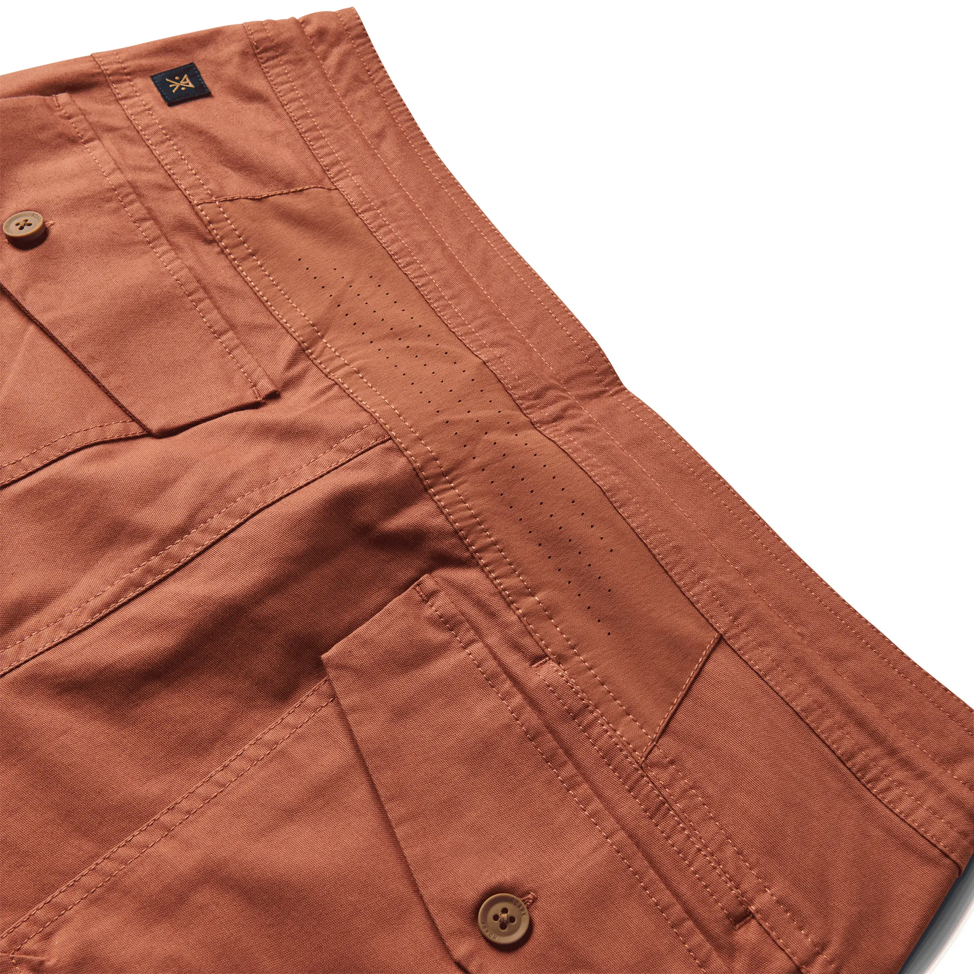 Layover 2.0 Shorts - Russet sold by Roark product image thumbnail 3