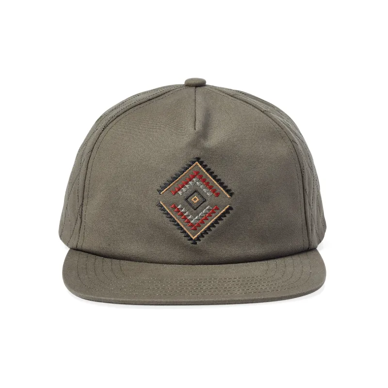 Manawa Tapu 5 Panel Snapback Hat - Military sold by Roark