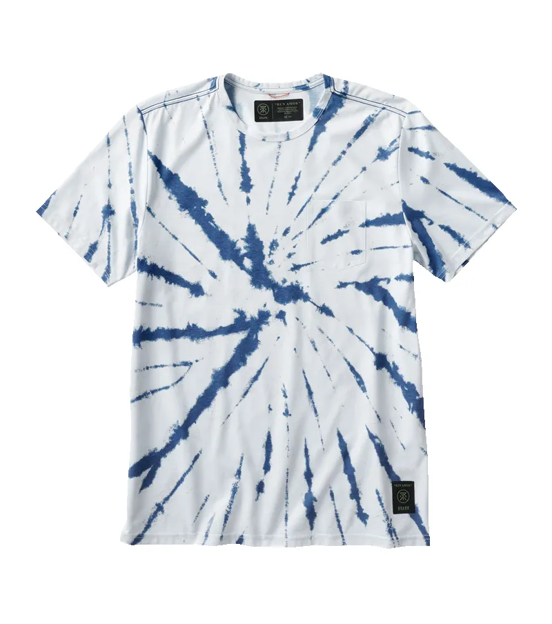 Mathis Short Sleeve Active Tee - Navy sold by Roark